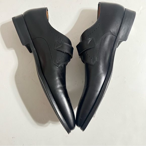 Magnanni Mallory Leather Monk Strap Dress Shoe (Men)